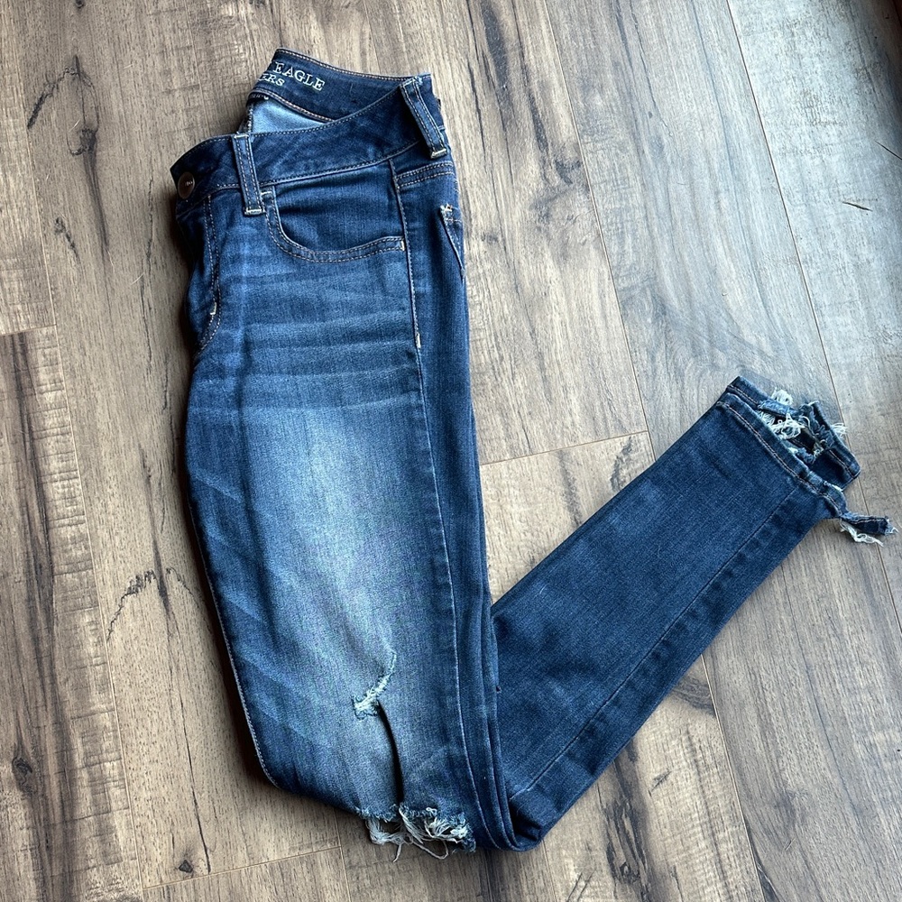 American Eagle Distressed Jeggings